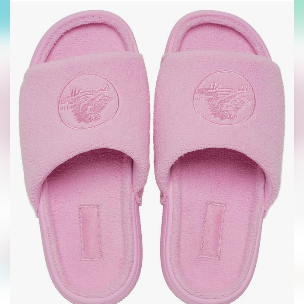 Crocs Classic Towel Slides - Picture 2 of 7